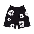 Denim Tears The Cotton Wreath Shorts - front view - District 97 Clothing streetwear
