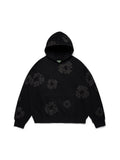 Denim Tears Mono Wreath Hoodie Black - front view - District 97 Clothing streetwear