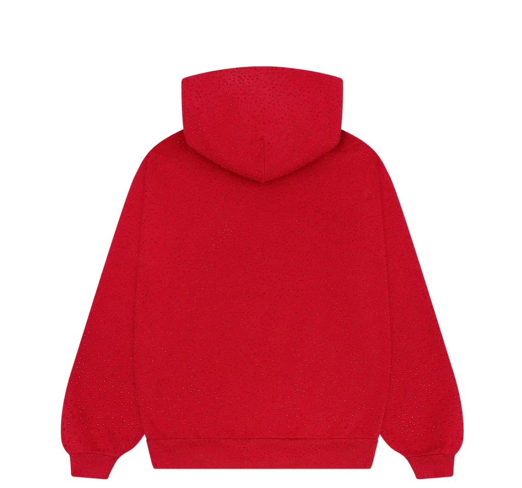 Sp5der VVS Hoodie - detail close-up - District 97 Clothing streetwear