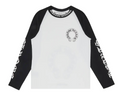 Chrome Hearts Long-Sleeve Horseshoe Baseball Tee - front view - District 97 Clothing streetwear