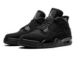 Air Jordan 4 Retro Black Cat 2025 all-black colorway - District 97 Clothing