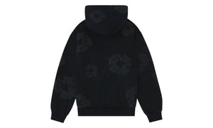 Denim Tears Mono Wreath Hoodie Black - back view - District 97 Clothing streetwear