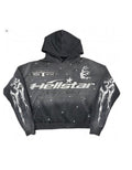 Hellstar Path To Paradise Hoodie Black - front view - District 97 Clothing streetwear