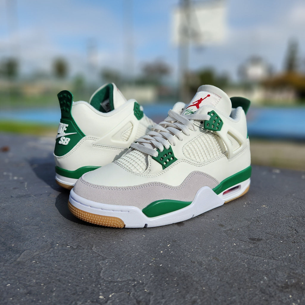 Nike SB x Air Jordan 4 Retro SP Pine Green - back view - District 97 Clothing streetwear