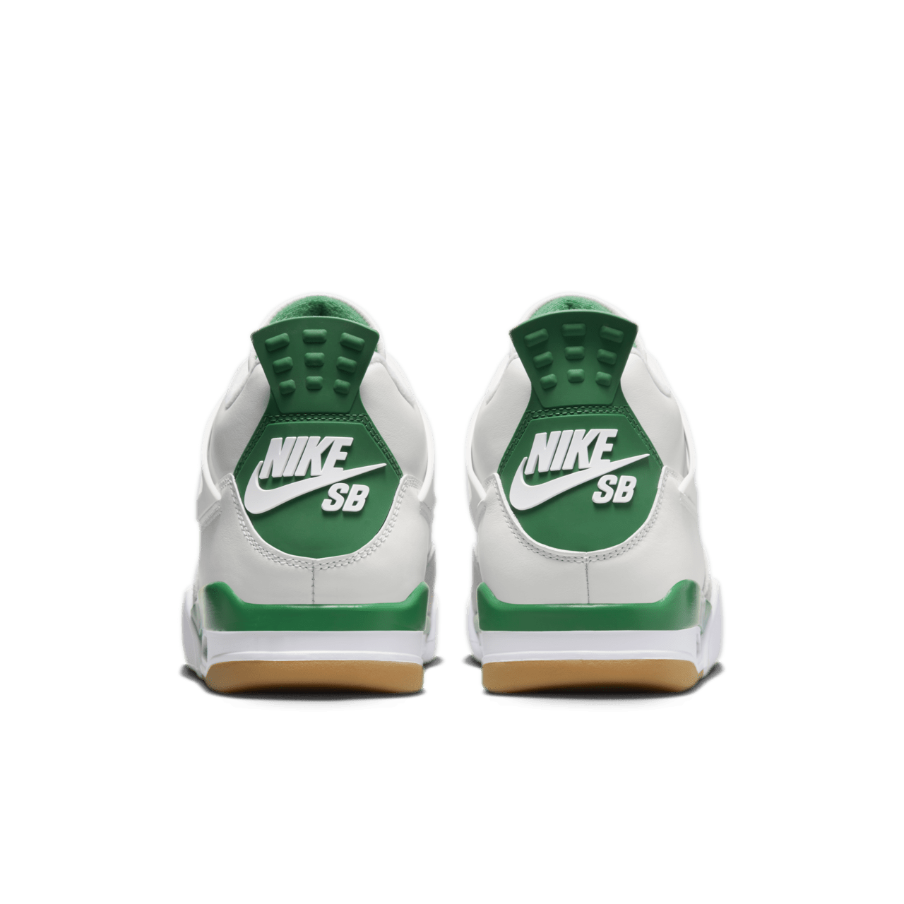 Nike SB x Air Jordan 4 Retro SP Pine Green - detail close-up - District 97 Clothing streetwear