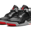 Air Jordan 4 Retro Bred Reimagined black and red - District 97 Clothing