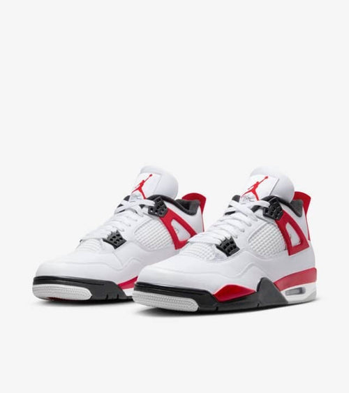 Air Jordan 4 Retro 'Red Cement' - front view - District 97 Clothing streetwear