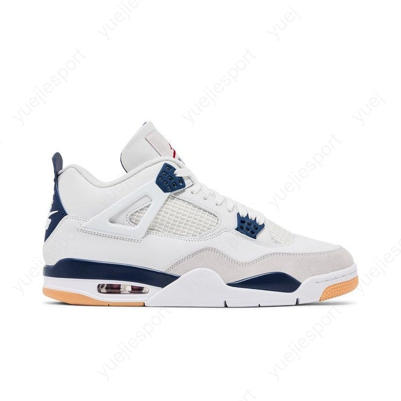 Nike SB x Air Jordan 4 Retro SP Navy - side view - District 97 Clothing streetwear